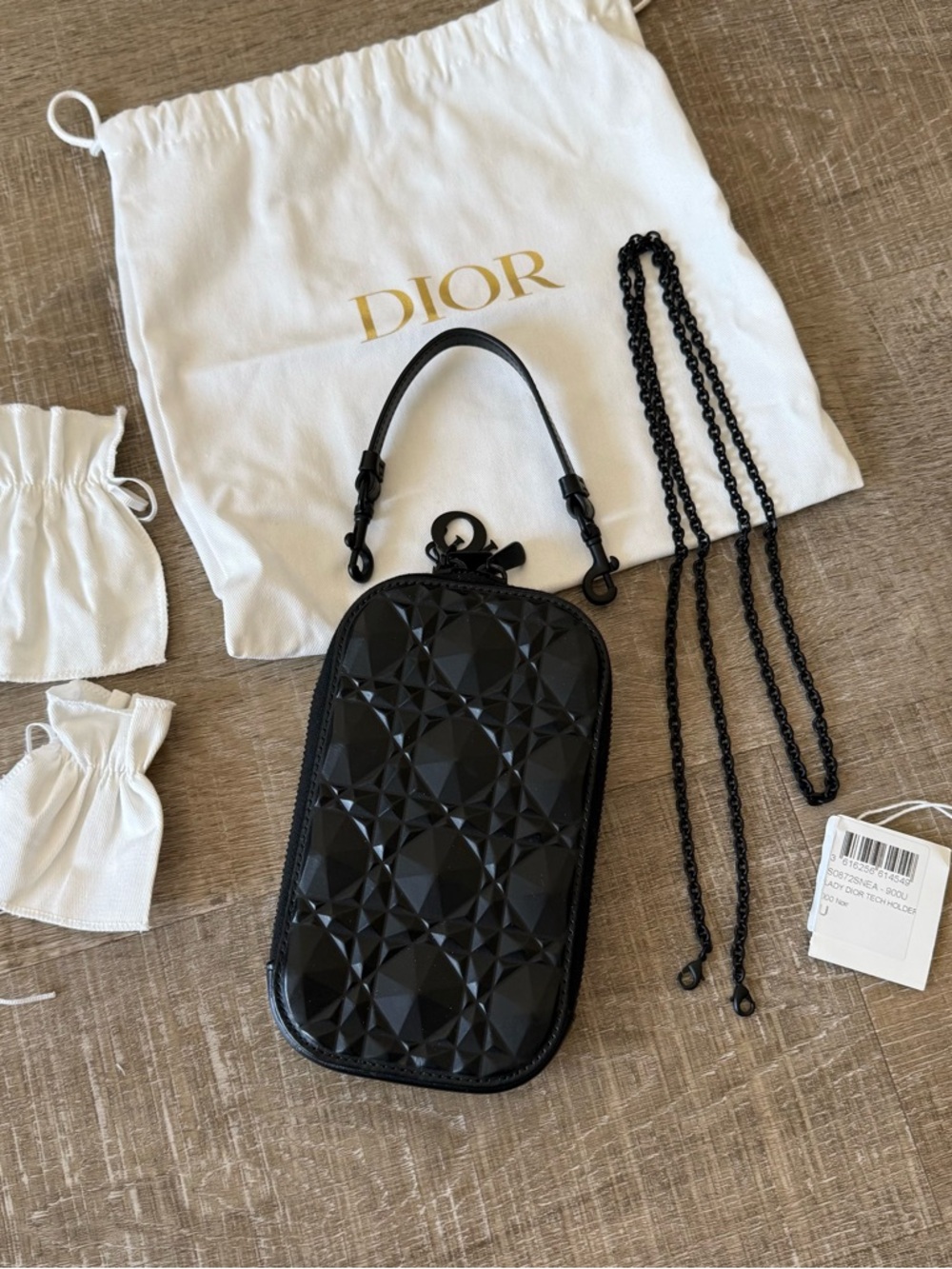 Lady Dior Call’In Dior Phone Holder - Picture 2 of 13